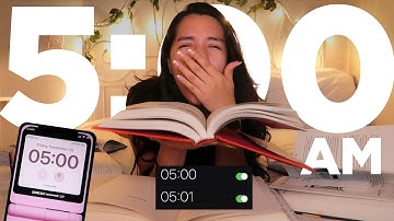 waking up at 5AM to READ everyday for a week 📖 trying to get my life together