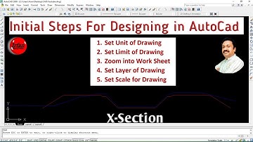 Cross Section from Excel to AutoCAD | Basic Tutorial for Beginners |  ❤️ #irfansbe #canal