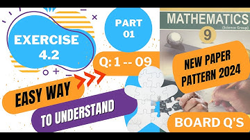 9th class math chapter 4 exercise 4.2