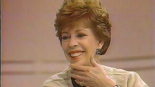 Carol Burnett interview on The Sally Jessy Raphael Show 1990 Garry Moore