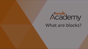 Wat zijn blokken in Moodle?