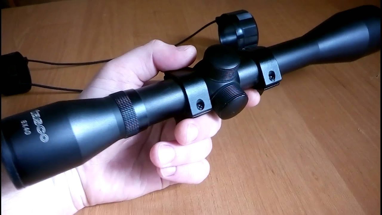 Ремонт опртического прицела Tasco 6x40 - YouTube