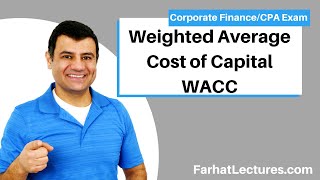 Weighted Average Cost of Capital WACC |   Check description for updated recording | Chp 14 p 4