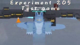 Experiment 205 Test game  Roblox Inf