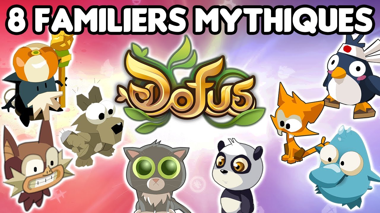 L'histoire de 8 familiers qui étaient RARES (Dofus)