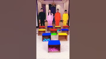 😮Box jumping challenge,so exciting, save it for #gameidea  #funnyshorts