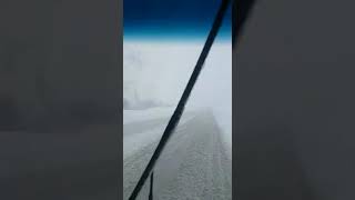 Kamyonla Karlı Havada Seyehat & Sivas Sakal Tutan Geçidi