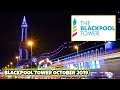 Blackpool Tower at Night 2019 4k