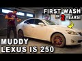 Deep Cleaning an INSANELY Dirty Lexus! | Muddy Pressure Washing & Car Detailing | The Detail Geek