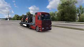 Mercedes Actros Sound Test | Max2712 Sound Mod | ETS2 #ETS2 #MercedesActros #Max2712 #SCSSoftware
