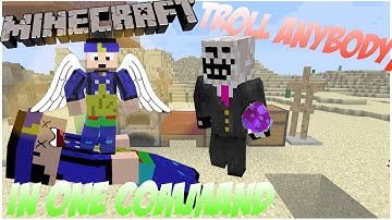 TROLLING STUFF MOD ( phony slime blocks) | Minecraft Vanilla Mod Single Command [1.8.2]