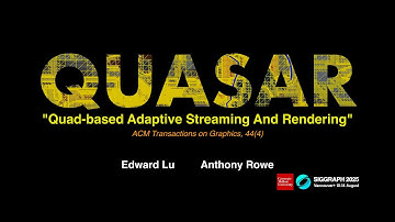 QUASAR: Quad-based Adaptive Streaming And Rendering [SIGGRAPH 2025]