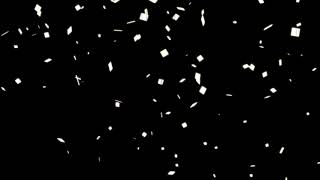 [Free Download] Silver confetti effect[Free Stock Footage / FHD Video Special Effects]