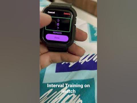 interval training iwatch