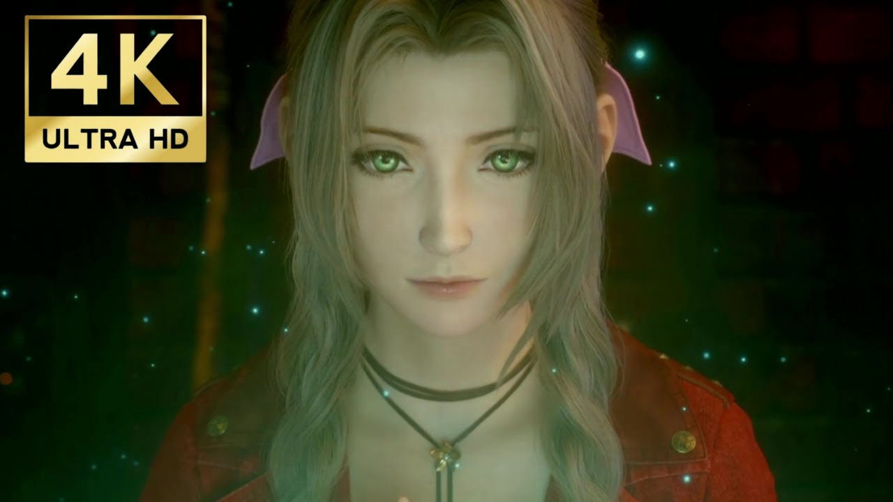 4K ULTRA HD Final Fantasy 7 Remake Opening Movie 