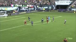 Portland Timbers' Will Johnson misses a wide open net