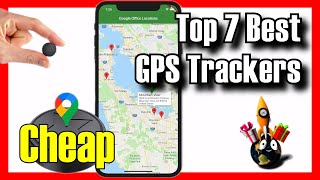 🚗🔥 TOP 7 BEST GPS Trackers on Amazon [2024]✅[Cheap] For Cars / Motorcycle / No monthly fee