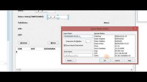 TMaskEdit - Editor de máscaras - Delphi 10.3