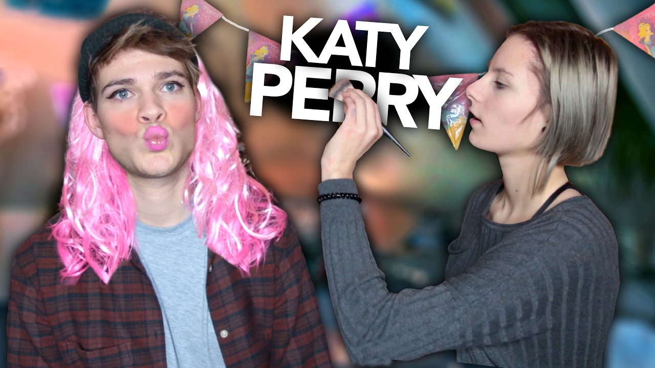 ICH WERDE ZU KATY PERRY GESCHMINKT | Joey's Jungle
