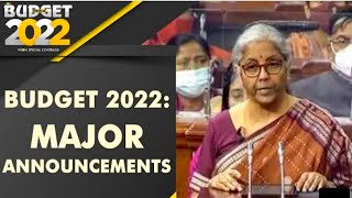 Union Budget 2022 Highlights l Budget2022 NirmalaSitharaman BudgetNews Fincommerce