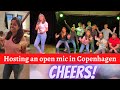 Hosting an open mic in copenhagen - vlog