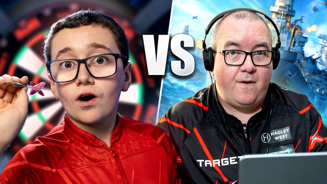 Darts VS Video Game! (Who Wins?)