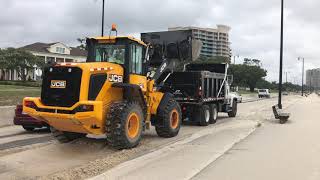MDOT crews clear sand and debris along U.S. Highway 90 in Harrison County