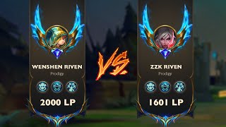 When Rank 1 Chinese Riven Meets Rank 2 Chinese Riven