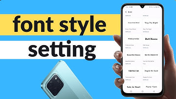 how to change font style in poco c85 5g | poco c85 5g font style change