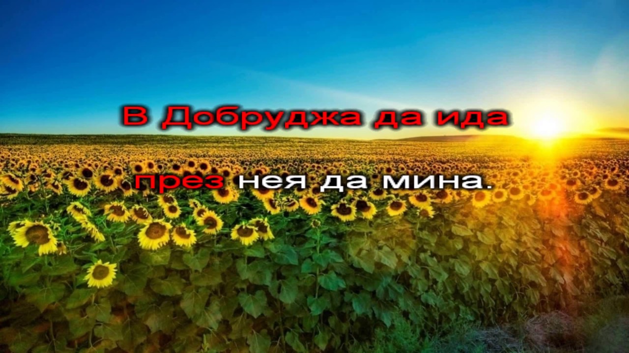 Мило ми е, мамо - добруджанска песен - караоке