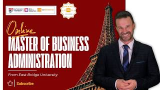 Full Online MBA for Working Professionals | East Bridge University (EBU) #OnlineMBA Update