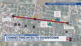 Connecting MTSU to downtown Murfreesboro