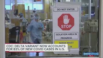 CDC: Delta variant accounts for 83% of US cases
