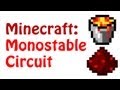 Minecraft: Monostable Circuit Tutorial