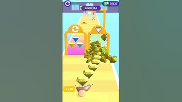 INSANE!! Gem Stack Run 194 #shorts #gaming #youtubeshorts