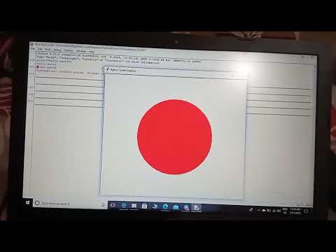 Creating Rainbow Using Turtle Graphics In Python!!