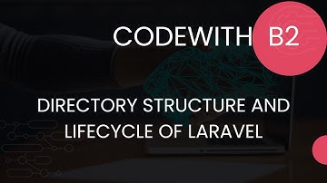 Understanding The Directory Structure and Lifecycle of Laravel  How does Directory Structure Work #3