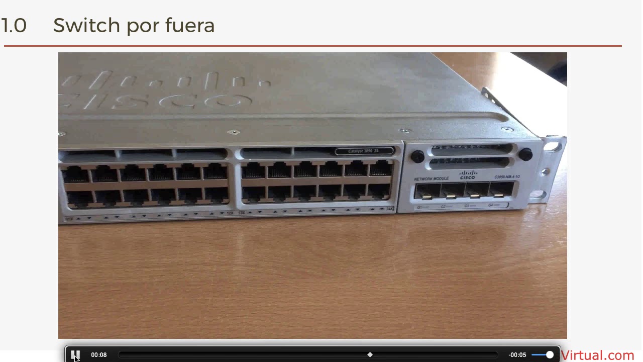 Mirando un Switch Cisco Catalyst 3850-24T-E - YouTube