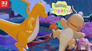 Imparando Volo con Dragonite alle Isole Brillantine (#16) Pokémon Pokopia - Switch 2 Gameplay