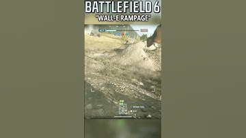 WALL-E Goes On a Rampage - EOD BOT Battlefield 6 #shorts