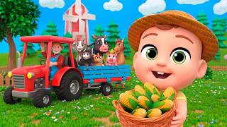 The Farmer in the Dell! Farm Animals Song | Nursery Rhymes & Kids Songs screenshot 5