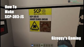 How To Make SCP-303-JS Containment Chamber In Minecraft