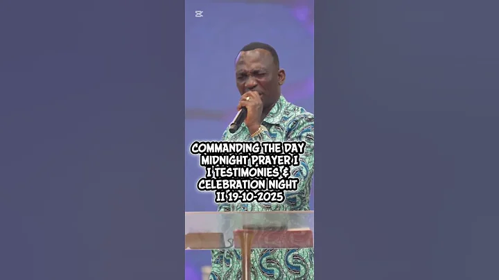 COMMANDING THE DAY MIDNIGHT || TESTIMONIES & CELEBRATION NIGHT || 19-10-2025