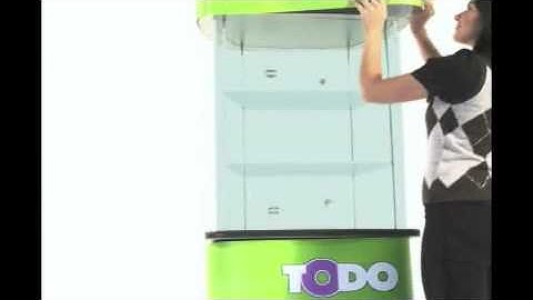 SOLO Quattro Counter - Glass Display Case