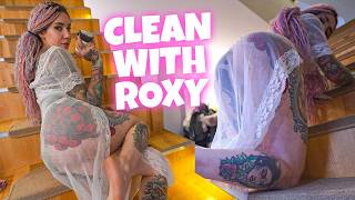 4K Clean With Me How To Clean Stairs Perfectly Best Step-By-Step Tutorial With Roxy Rain