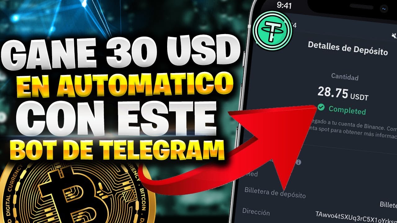 💥"INCREIBLE BOT DE TELEGRAM PAGANDO AL INSTANTE💥 | 🔥COMO GANAR DINERO
