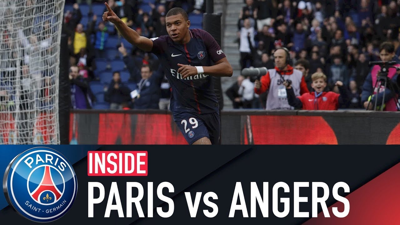football score INSIDE - PARIS SAINT-GERMAIN 2-1 ANGERS