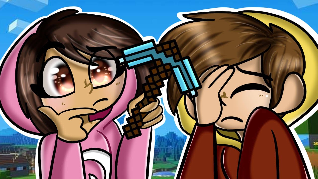 ¡MI NOVIO ME ENSEÑA A JUGAR MINECRAFT SURVIVAL! 🤣😅