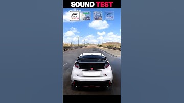 Forza Horizon 5 vs NFS Unbound vs The Crew 2 vs Forza Horizon 4  #shorts #gaming