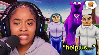 Pepper the Giant Purple Dog...